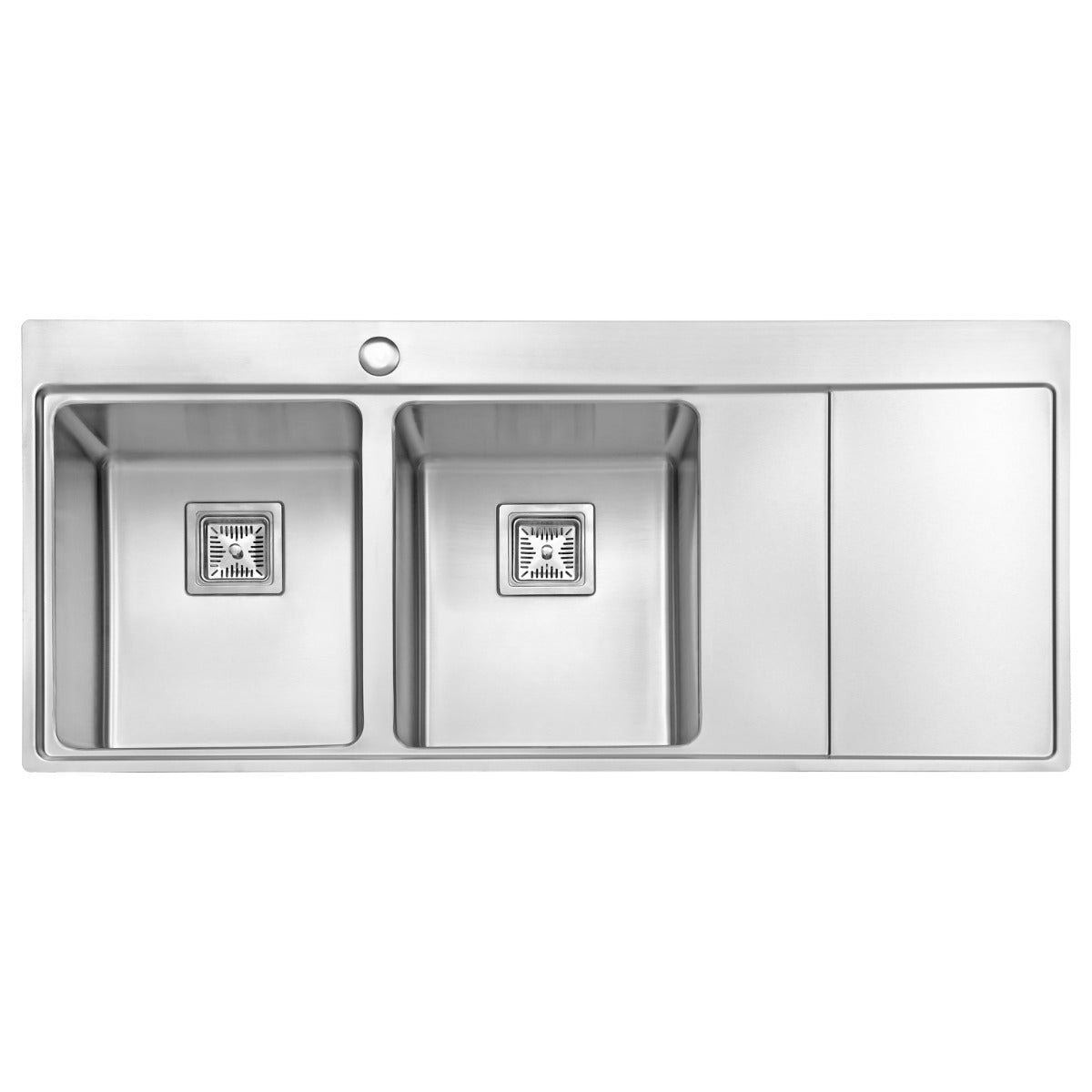 JassferryJASSFERRY Brilliant Stainless Steel Kitchen Sink Double Bowl Righthand Drainer - 663Kitchen Sinks