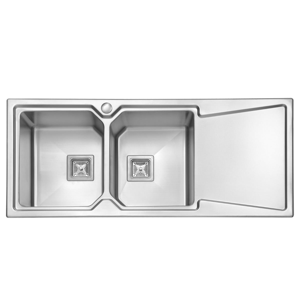 JassferryJASSFERRY Brilliant Stainless Steel Kitchen Sink Double Bowl Righthand DrainerKitchen Sinks