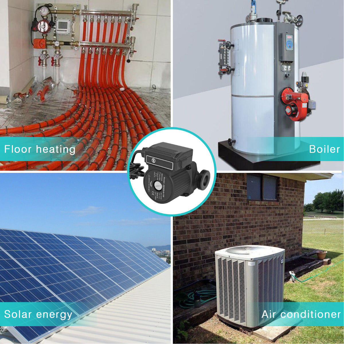 JassferryJASSFERRY New A-Rated Central Heating Pump Energy-saving Hot Water CirculationHeating Pumps