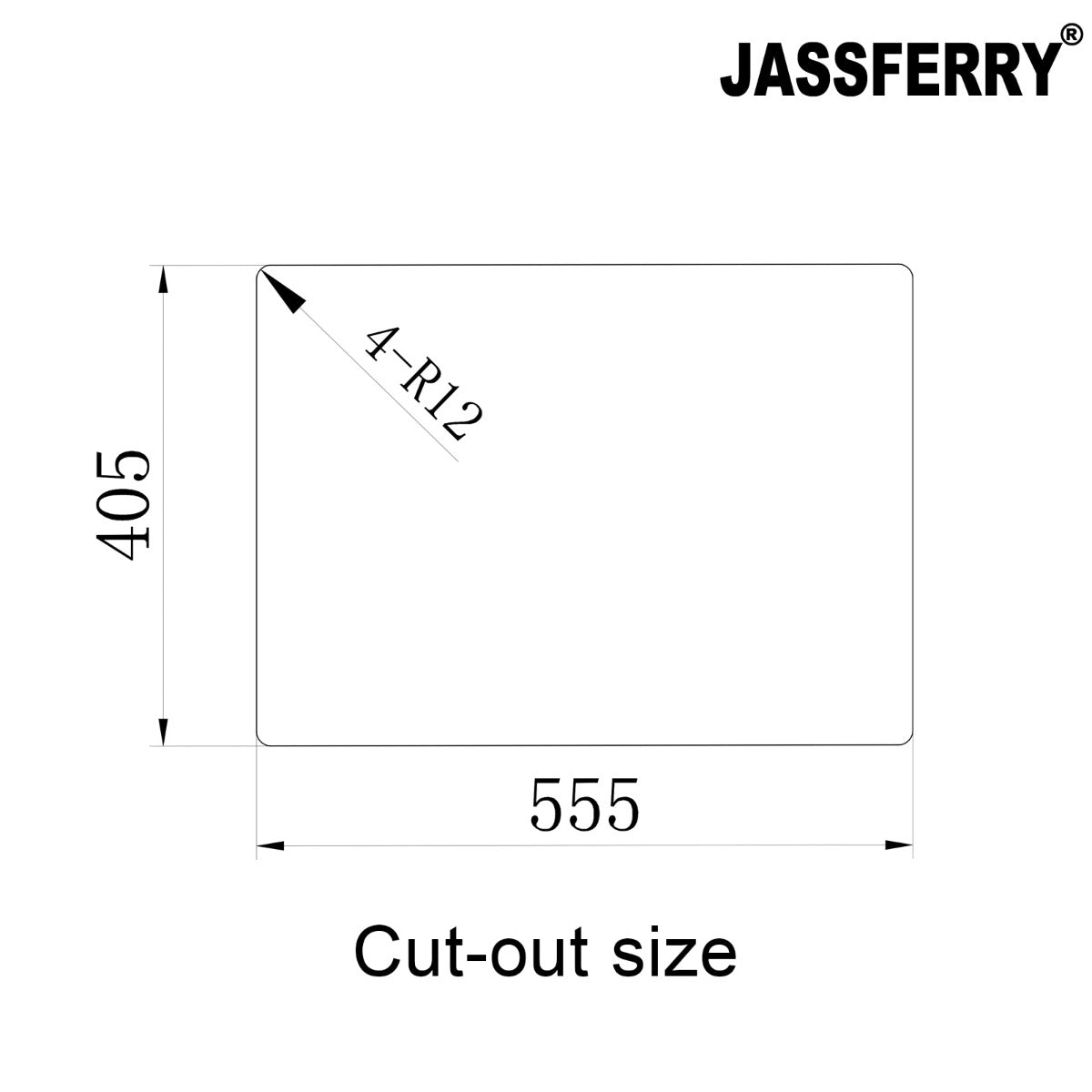 JassferryJASSFERRY Undermount Stainless Steel Kitchen Sink 1.5 Bowl Righthand HalfKitchen Sinks