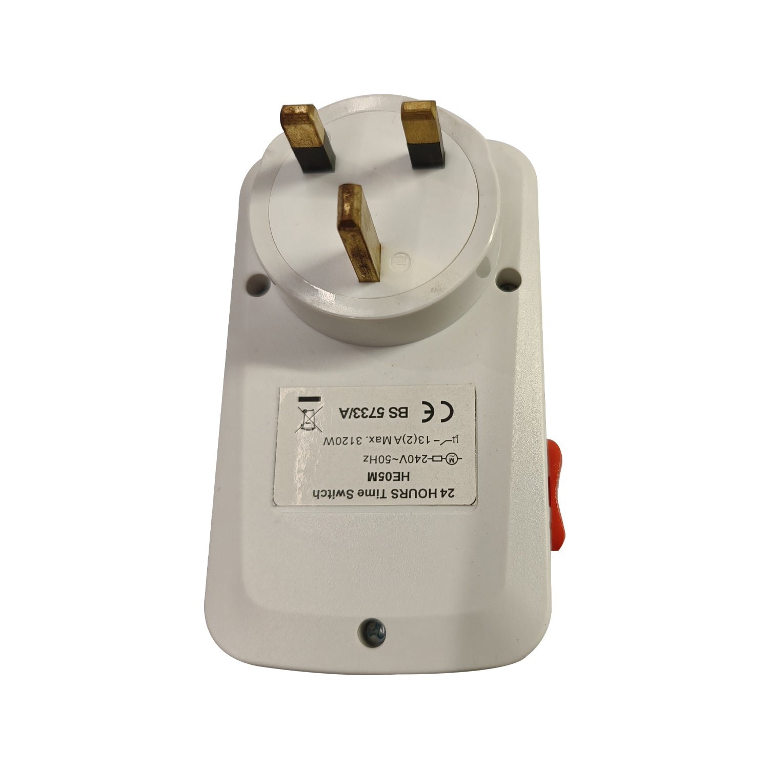 JASSFERRY 24-Hour Programmable Light Switch Timer, White