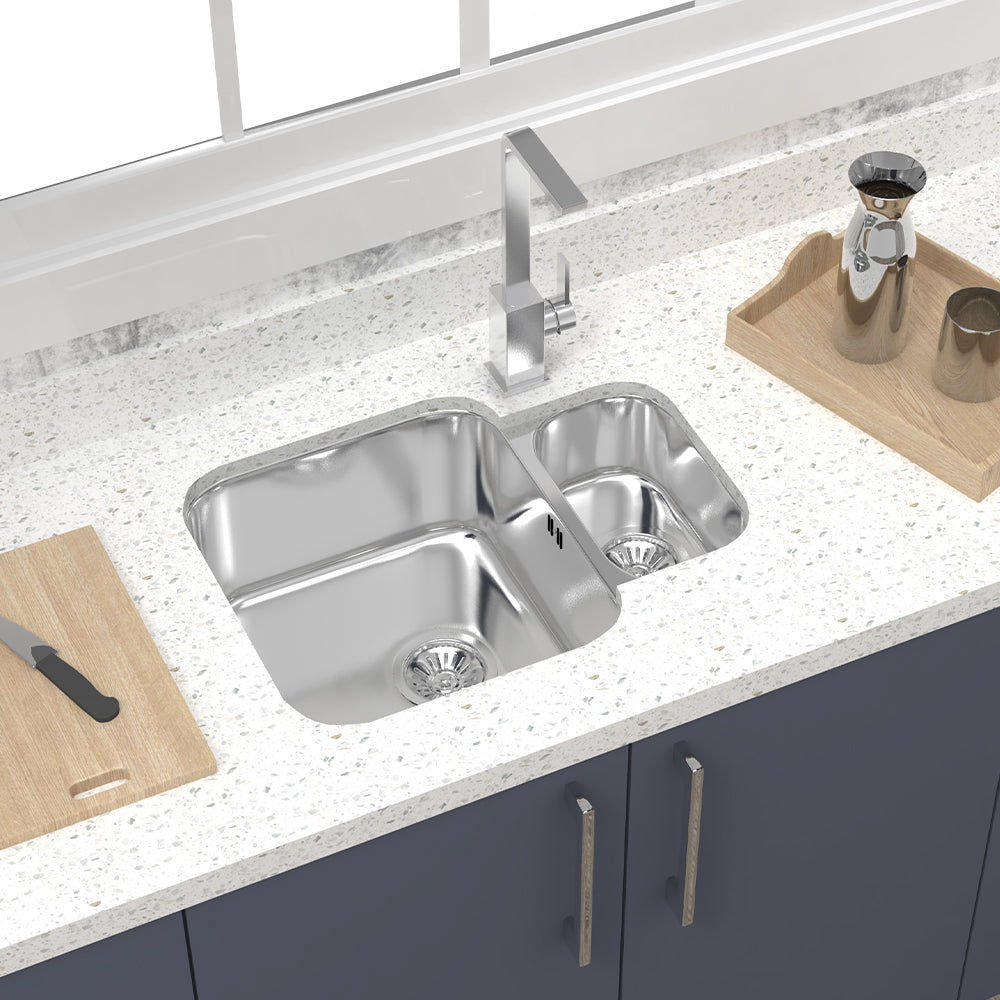 Unlock the Brilliance: How to Easily Clean and Maintain Your Stainless Steel Kitchen Sink - JASSFERRY