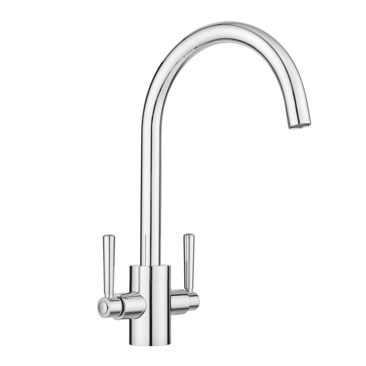 JassferryJASSFERRY New Modern Kitchen Sink Mixer Tap Two Handle Swivel Spout ChromeKitchen taps