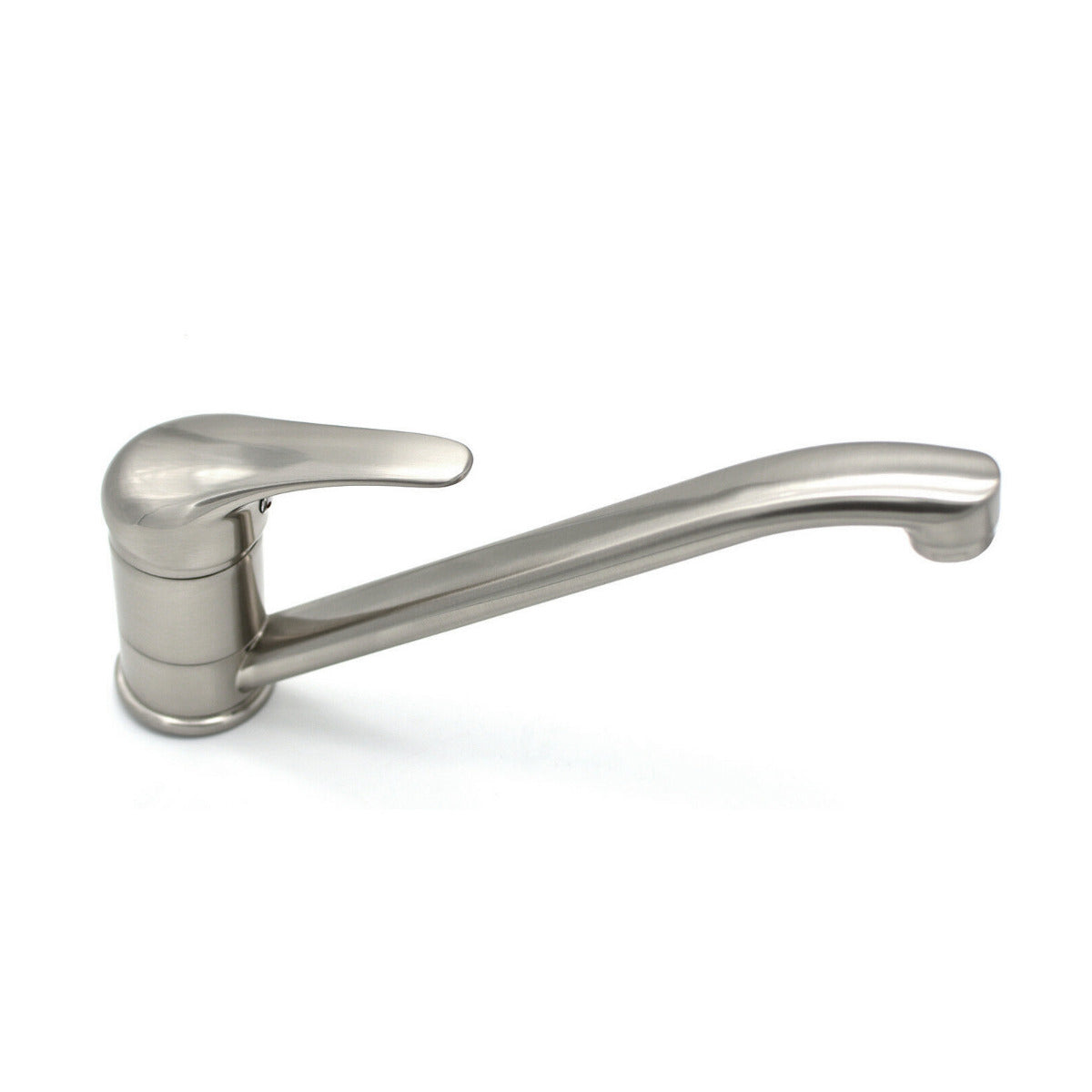 JassferryJASSFERRY New Nickel Brushed Kitchen Sink Mixer Taps Single Lever Swivel SpoutKitchen taps