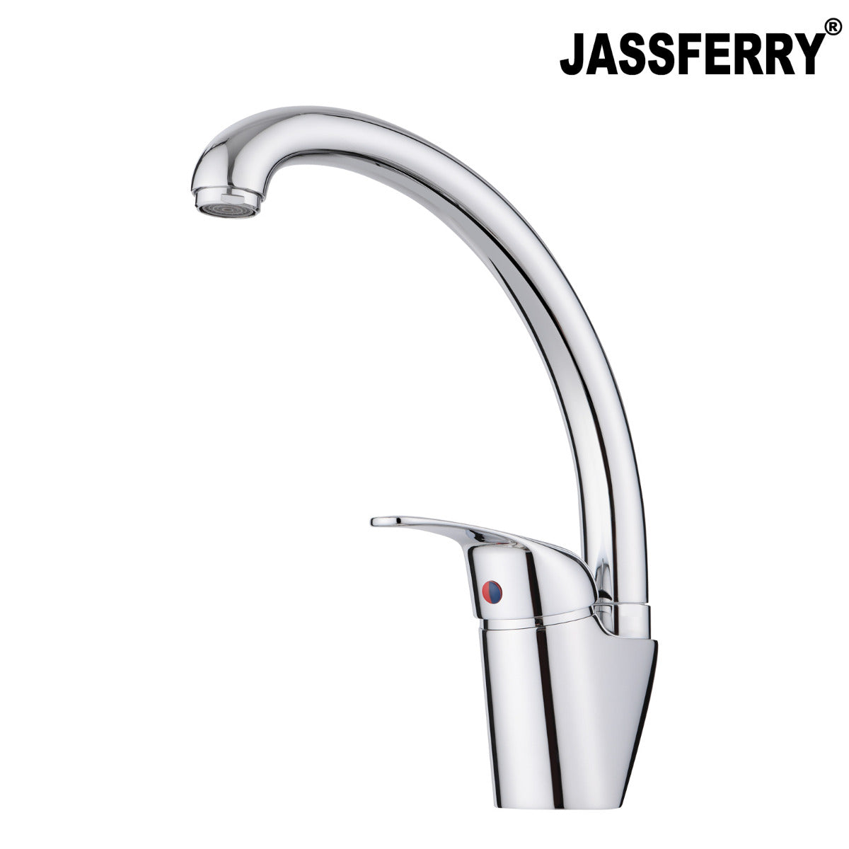 JassferryJASSFERRY Traditional Kitchen Sink Mixer Taps Waterfall Single Lever Hot and ColdKitchen Sinks