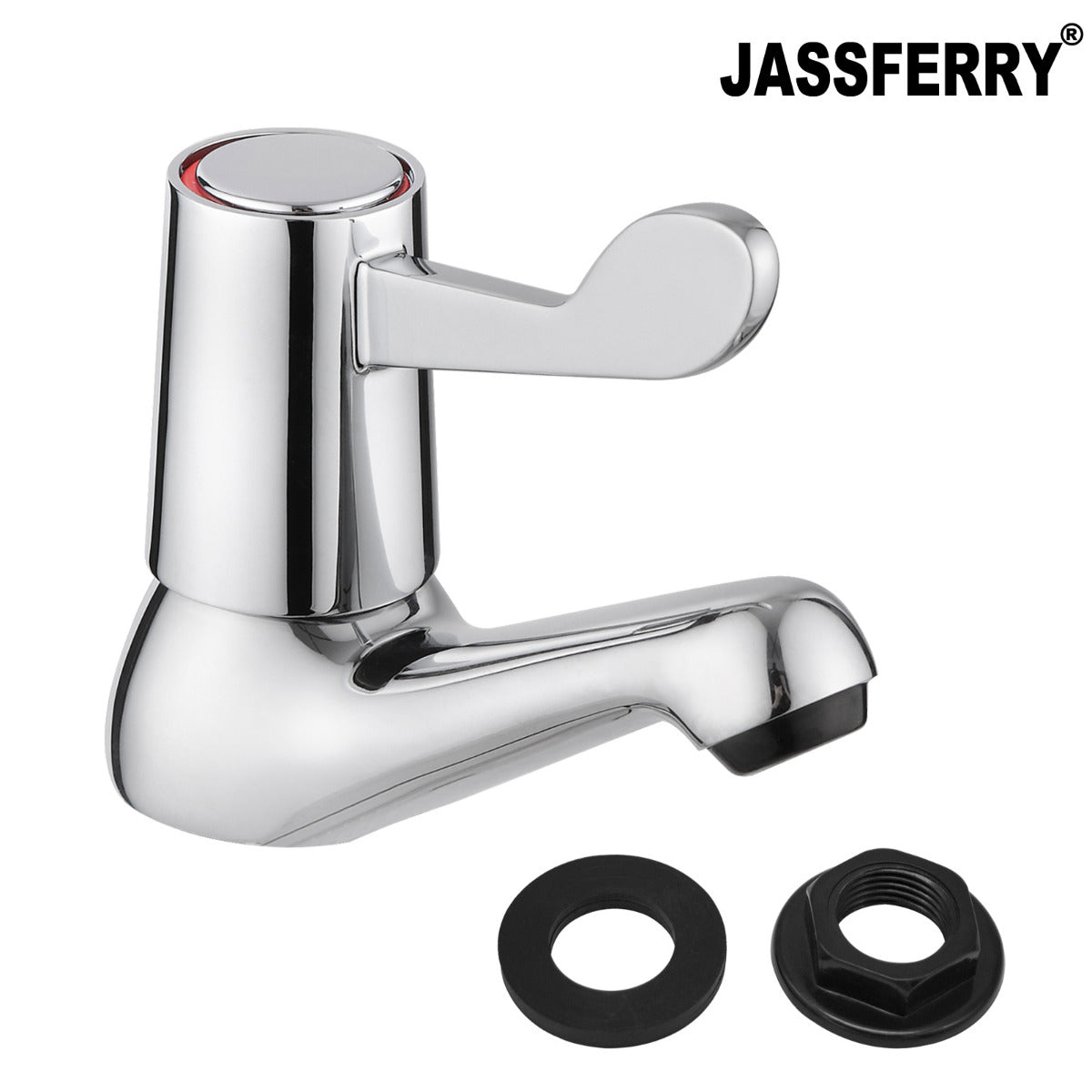 JassferryJASSFERRY 1/2" Basin Taps Pair Traditional Twin Hot & Cold Set FaucetBasin Taps