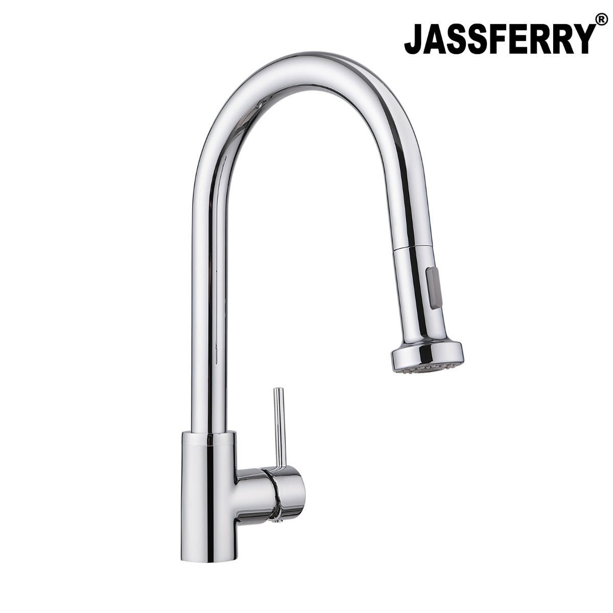 JassferryJASSFERRY Kitchen Sink Mixer Tap Pull Down Sprayer Pull Out Single Lever FaucetKitchen taps