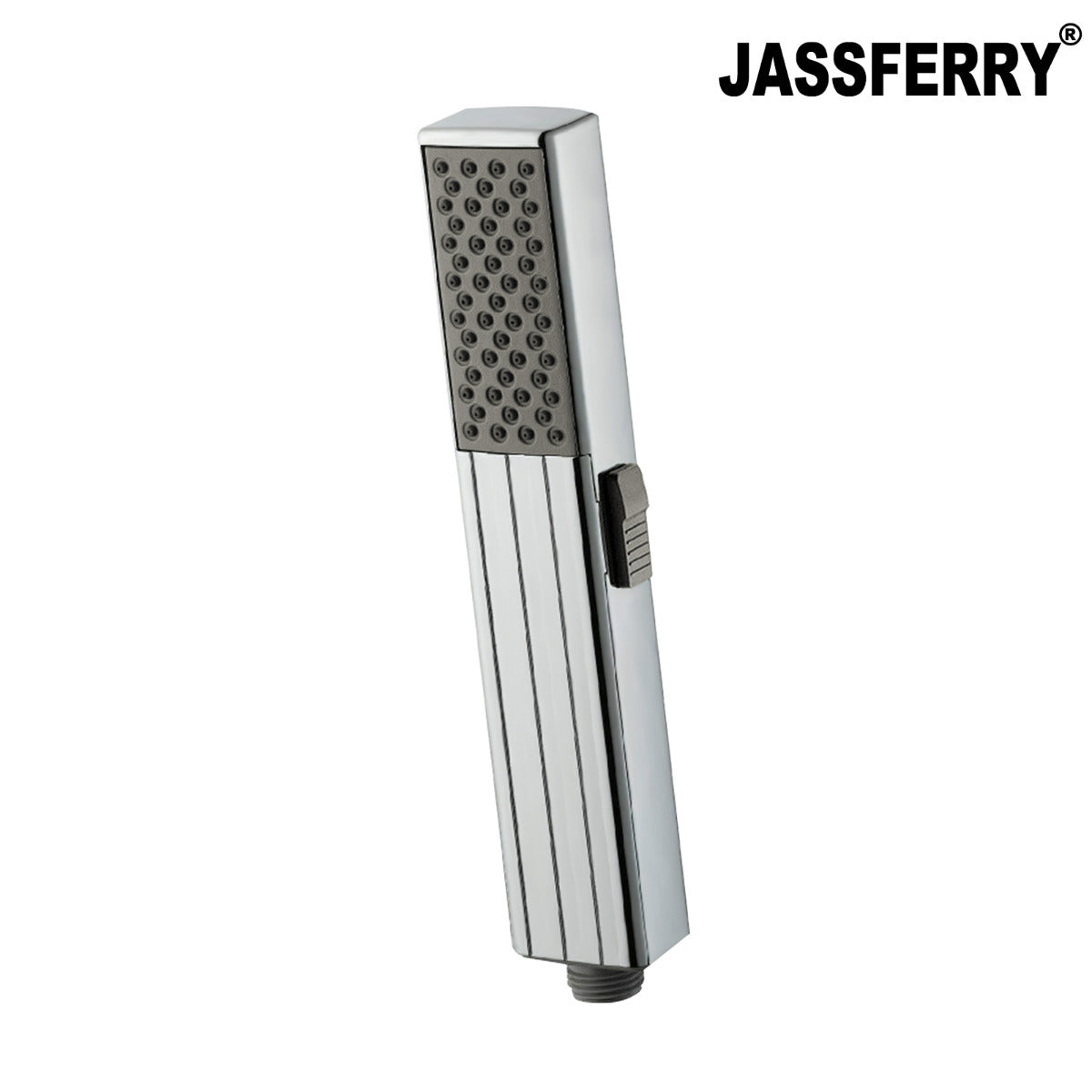 JassferryJASSFERRY 2 Function Modern Square Shower Handset Massage Soft Spray ChromeShower Heads