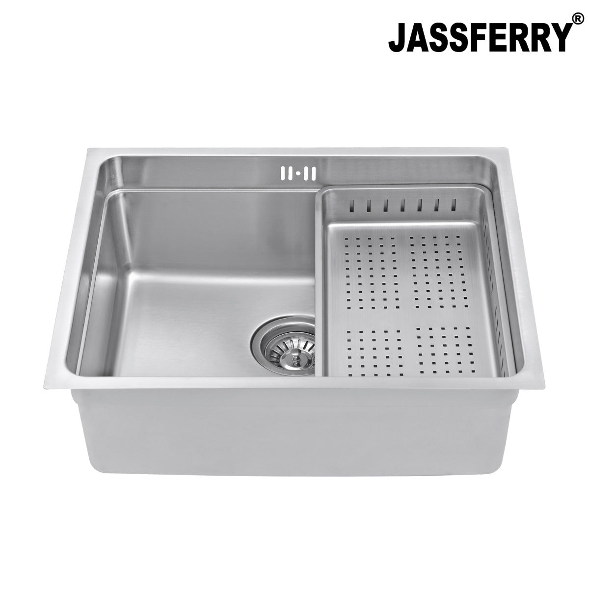 JassferryJASSFERRY Undermount Stainless Steel Kitchen Sink 1 Bowl Dish Drainer Rack - 799Kitchen Sinks