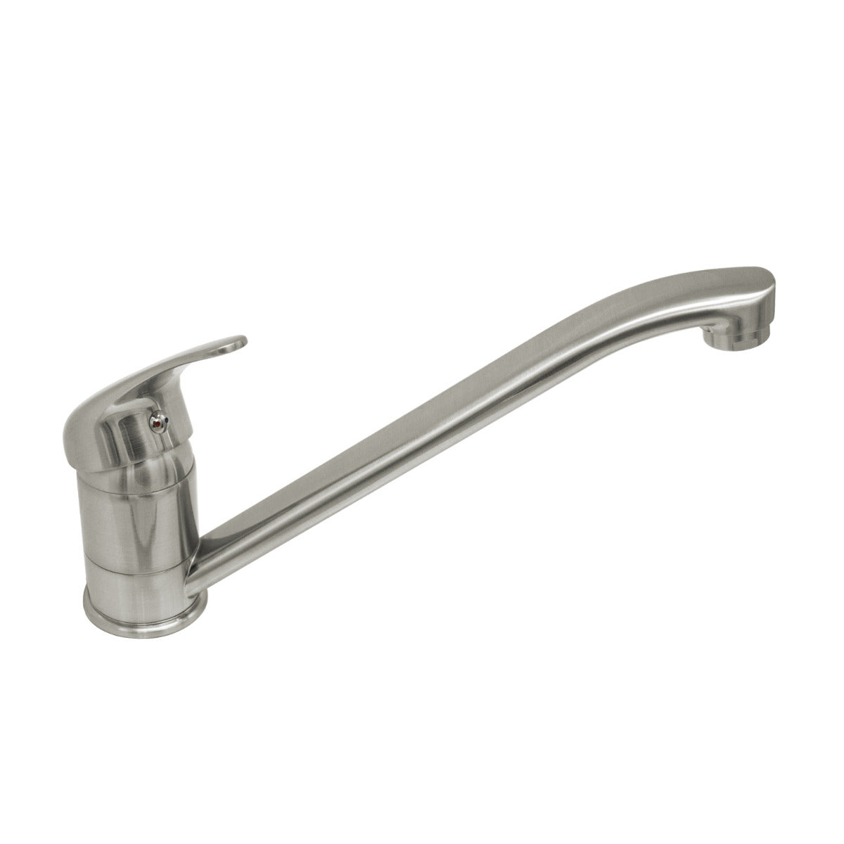 JassferryJASSFERRY New Nickel Brushed Kitchen Sink Mixer Taps Single Lever Swivel SpoutKitchen taps