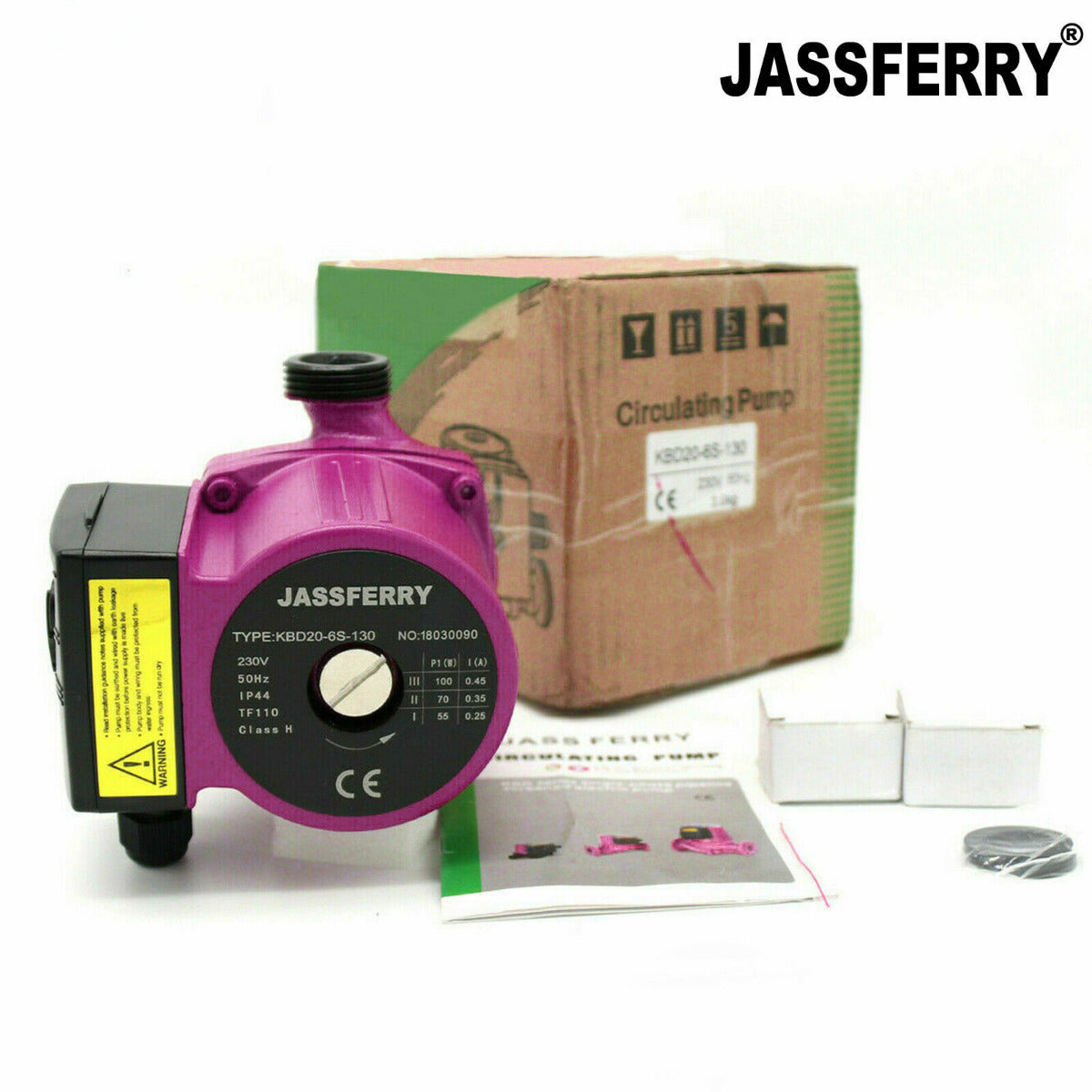 JassferryJASSFERRY New Heating Pump Hot Water Circulating Central System KBD20Heating Pumps