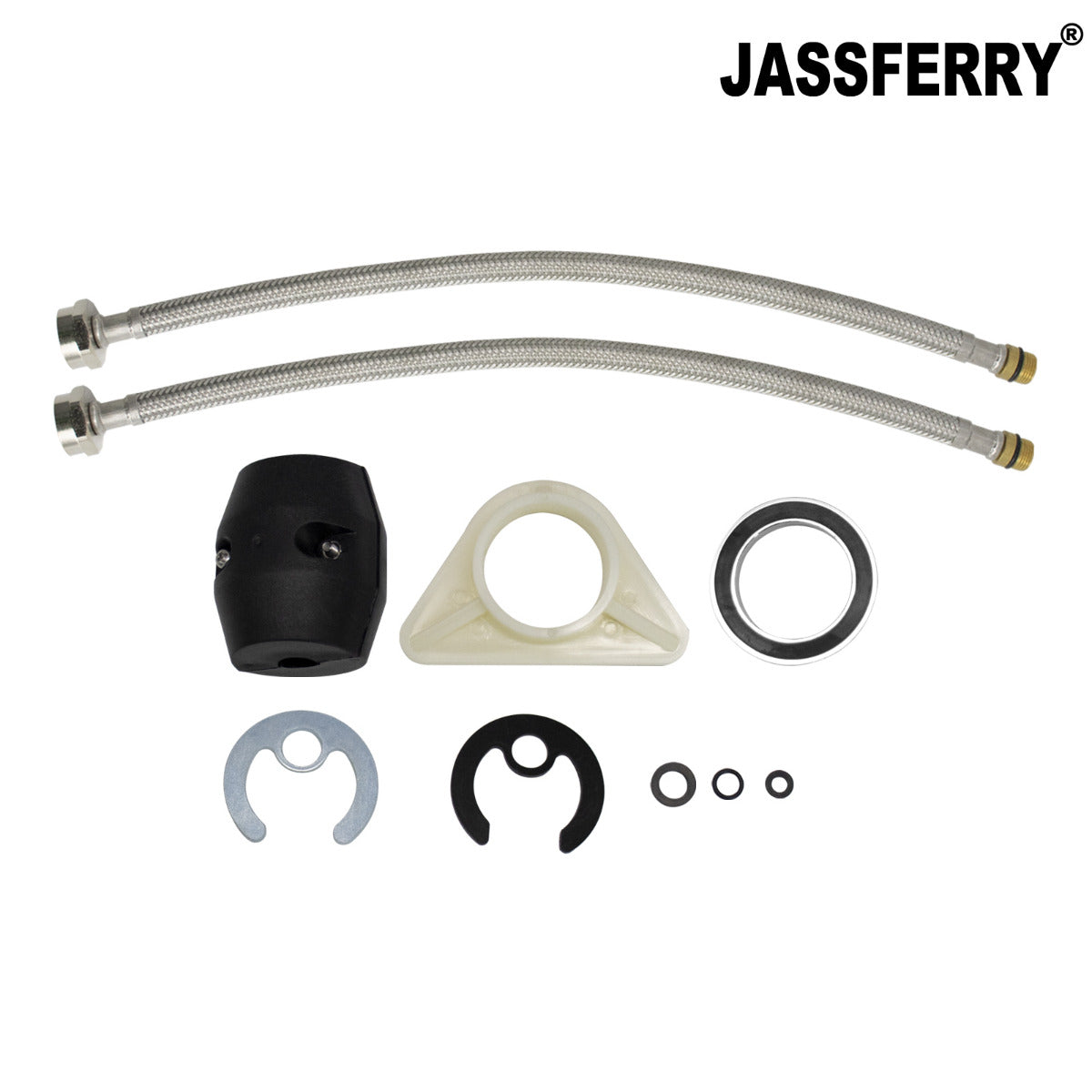 JassferryJASSFERRY 360 Degree Kitchen Mixer taps with Pull Out Spray Polish ChromeKitchen taps