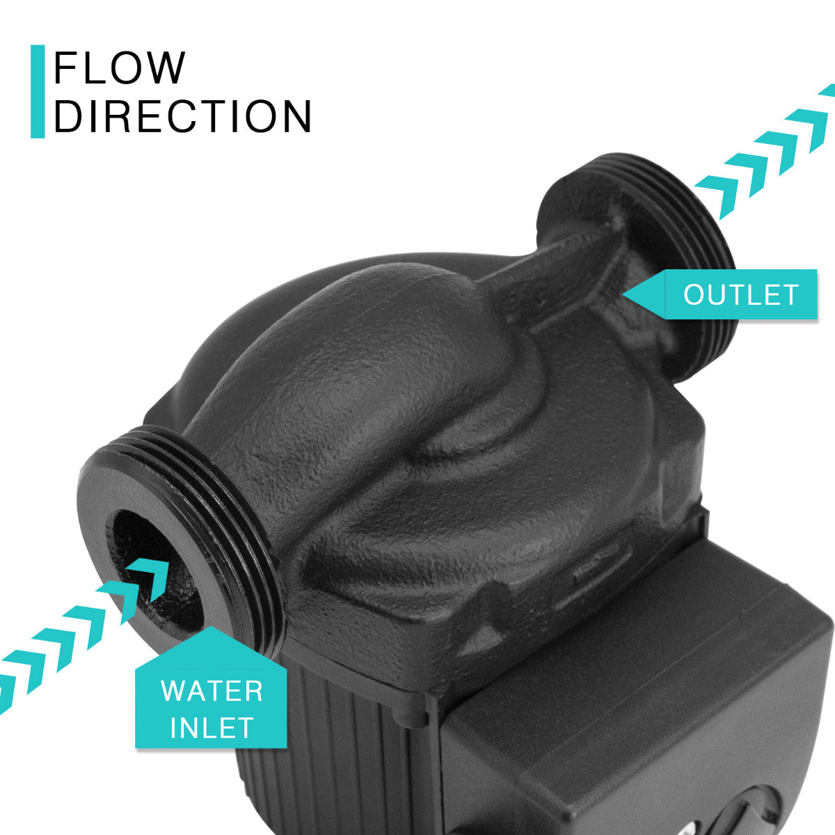 JassferryJASSFERRY Central Heating Pump Hot Water Circulation Pump 3 Speed SwitchHeating Pumps