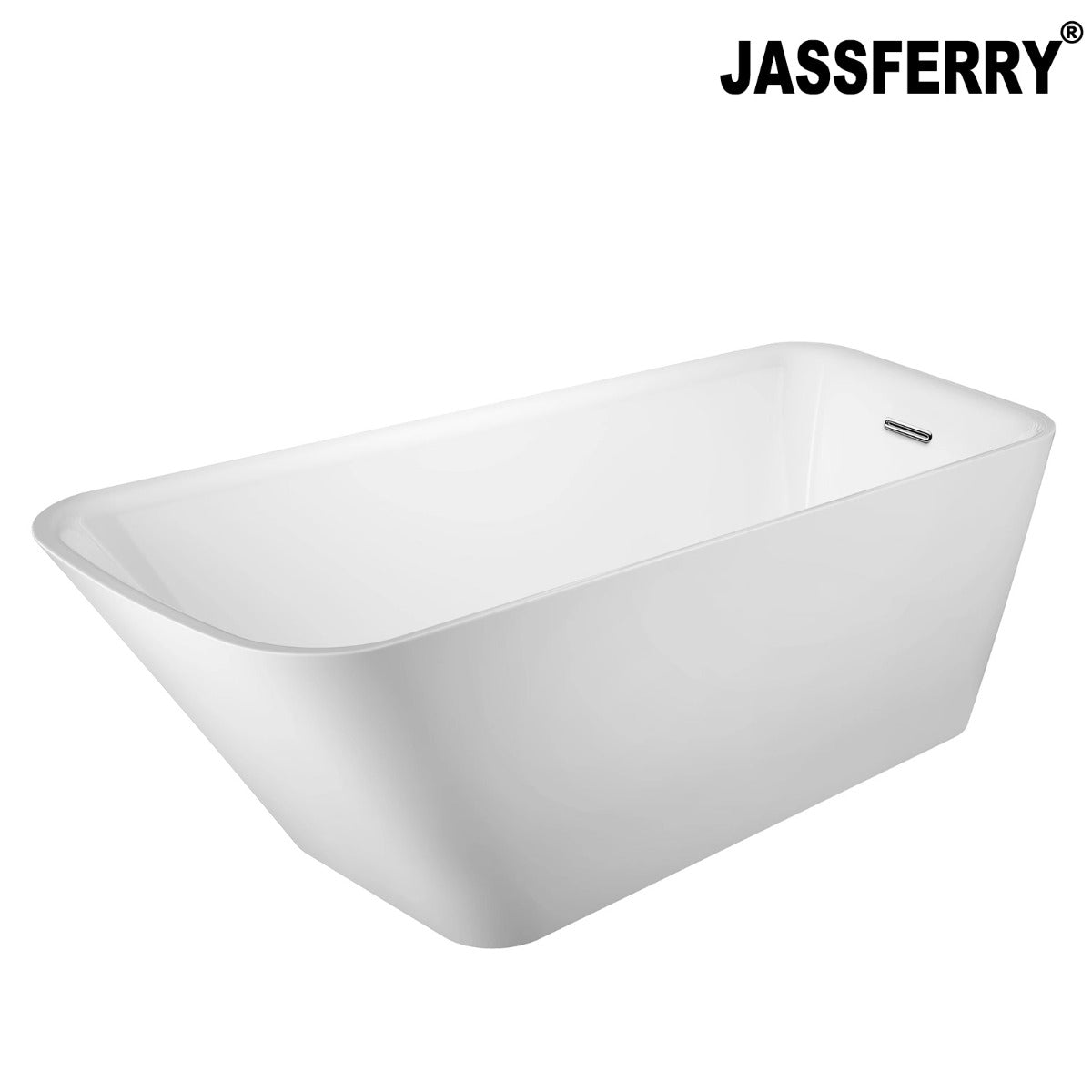 JassferryJASSFERRY Modern Design Rectangular Freestanding Bathtub Soaking BathsBathtubs