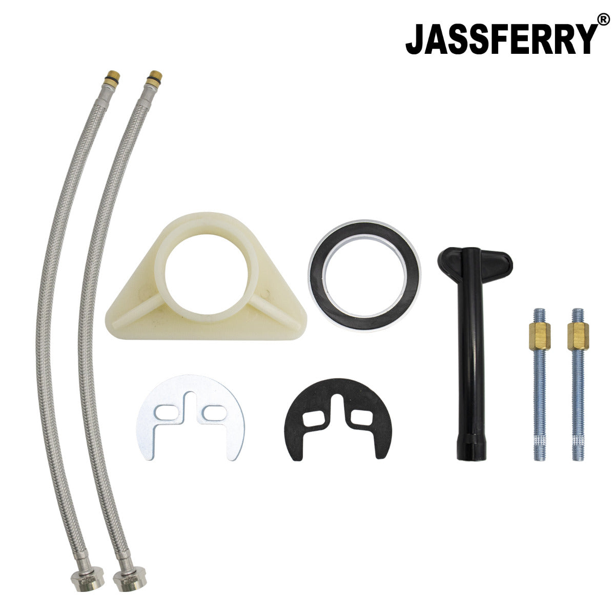 JassferryJASSFERRY Kitchen Sink Tap Chrome Pull Out Sprayer Swivel Mixer SpoutKitchen taps