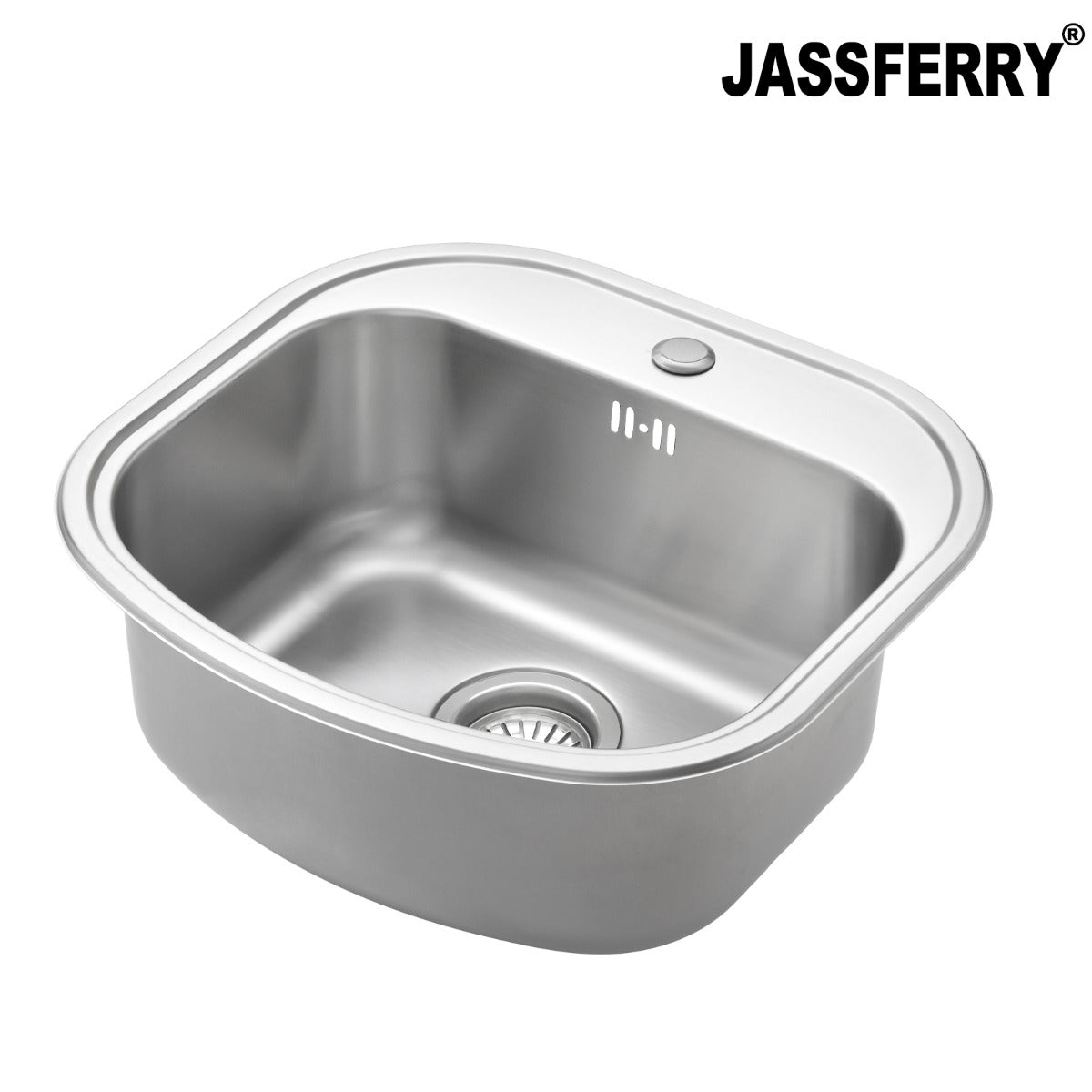 JassferryJASSFERRY Stainless Steel Single Bowl Kitchen Sink with Pre-drilled Tap HoleKitchen Sink