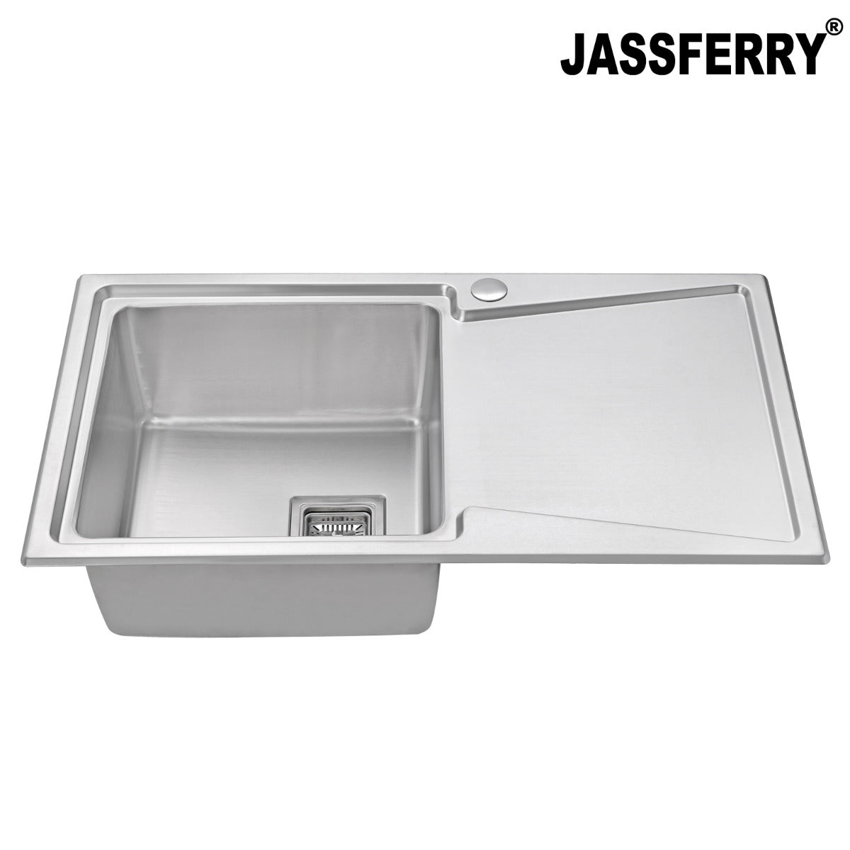 JassferryJASSFERRY Brilliant Stainless Steel Kitchen Sink Single 1 Bowl Righthand Drainer - 671Kitchen Sinks