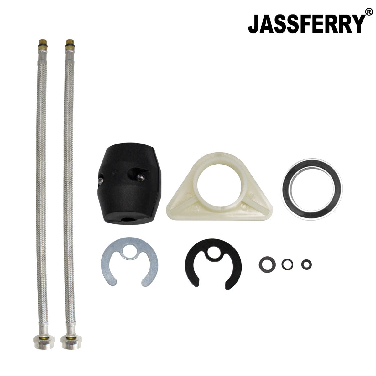 JassferryJASSFERRY Kitchen Sink Mixer Tap Pull Down Sprayer Pull Out Single Lever FaucetKitchen taps