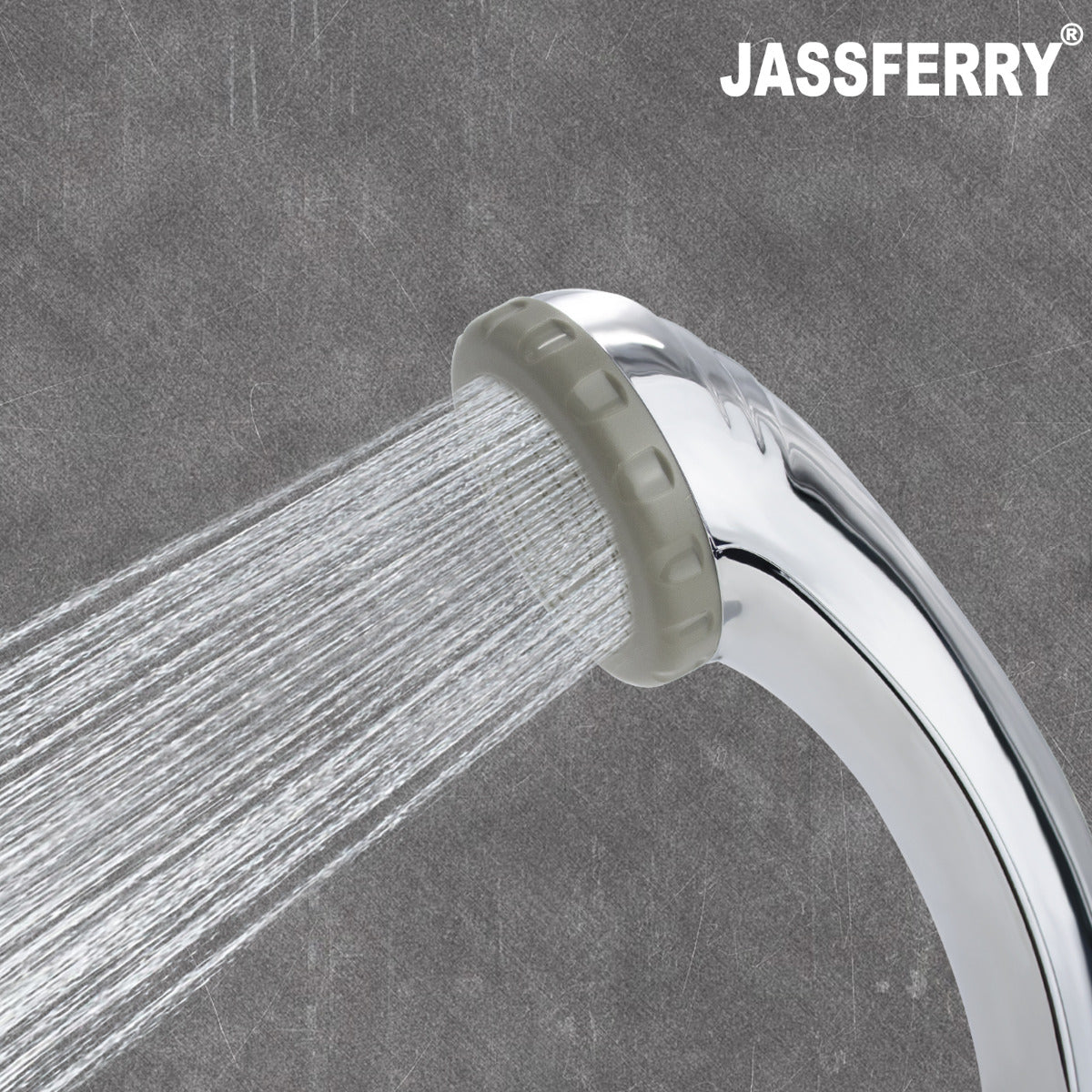 JassferryJASSFERRY Shower Massage Spray Heads Handset Hand Holder Chrome PolishShower Heads