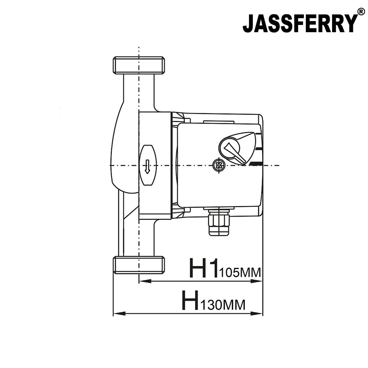 JassferryJASSFERRY New Heating Pump Hot Water Circulating Central System ReplacementHeating Pumps