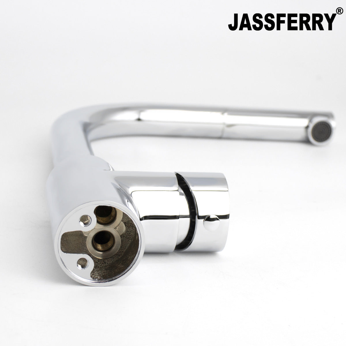 JassferryJASSFERRY Modern Kitchen Mixer Tap L-Style Swivel Spout Sink Faucet Single LeverKitchen taps