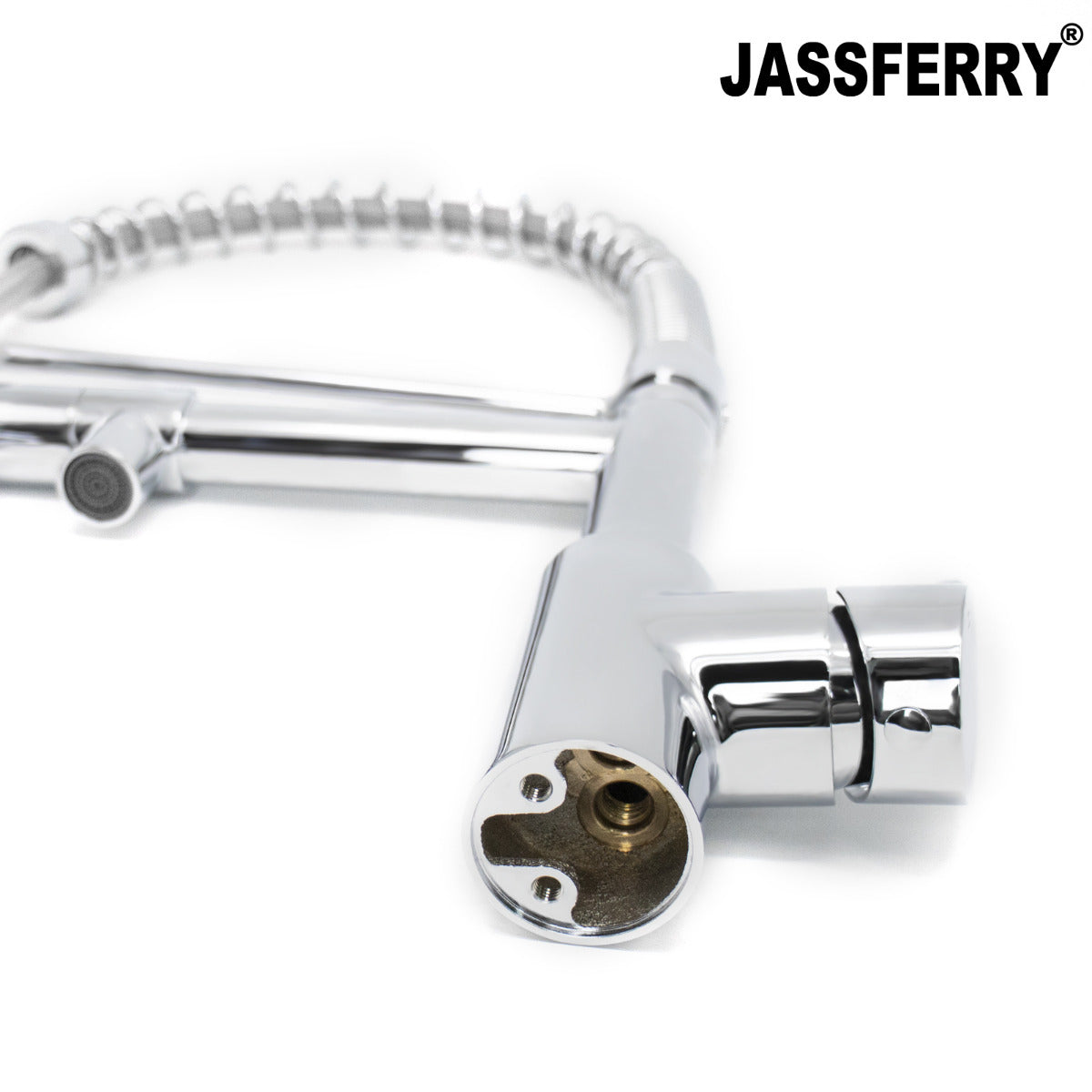 JassferryJASSFERRY Kitchen Sink Tap Chrome Pull Out Sprayer Swivel Mixer SpoutKitchen taps