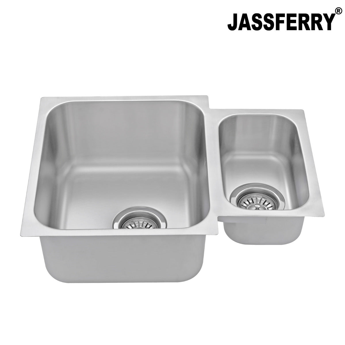 JassferryJASSFERRY Undermount Stainless Steel Kitchen Sink 1.5 Bowl Righthand Half - 984Kitchen Sinks