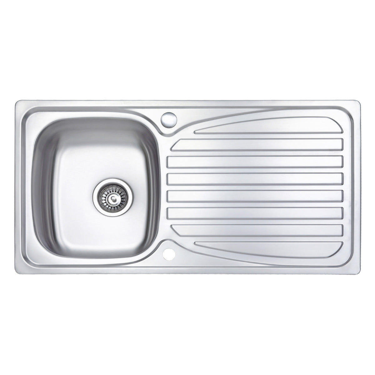 JassferryJASSFERRY Inset Stainless Steel Kitchen Sink Single 1 Bowl Reversible DrainerKitchen Sinks