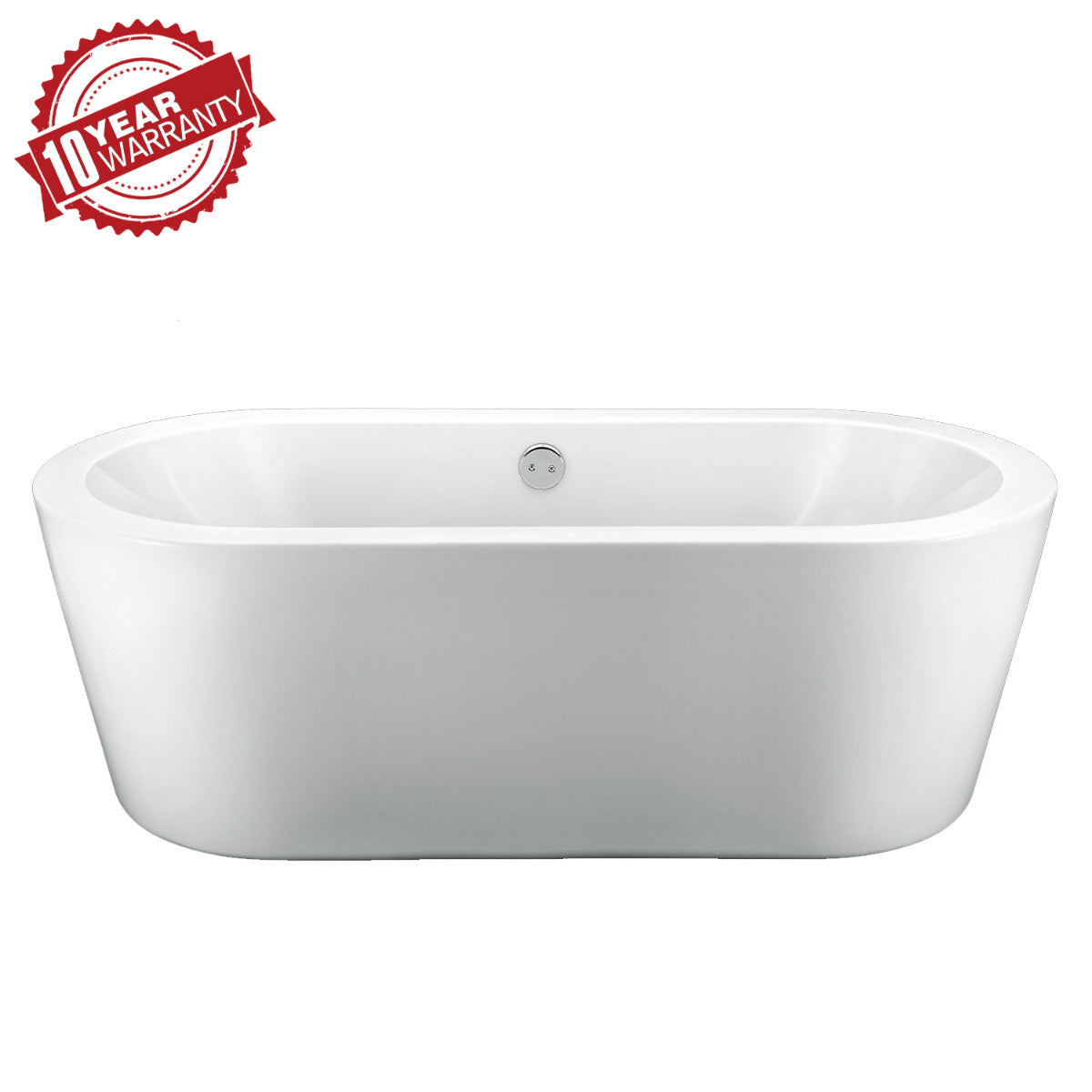 JassferryJASSFERRY Contemporary Freestanding Bathtub Luxury Design Soaking Baths AcrylicBathtubs