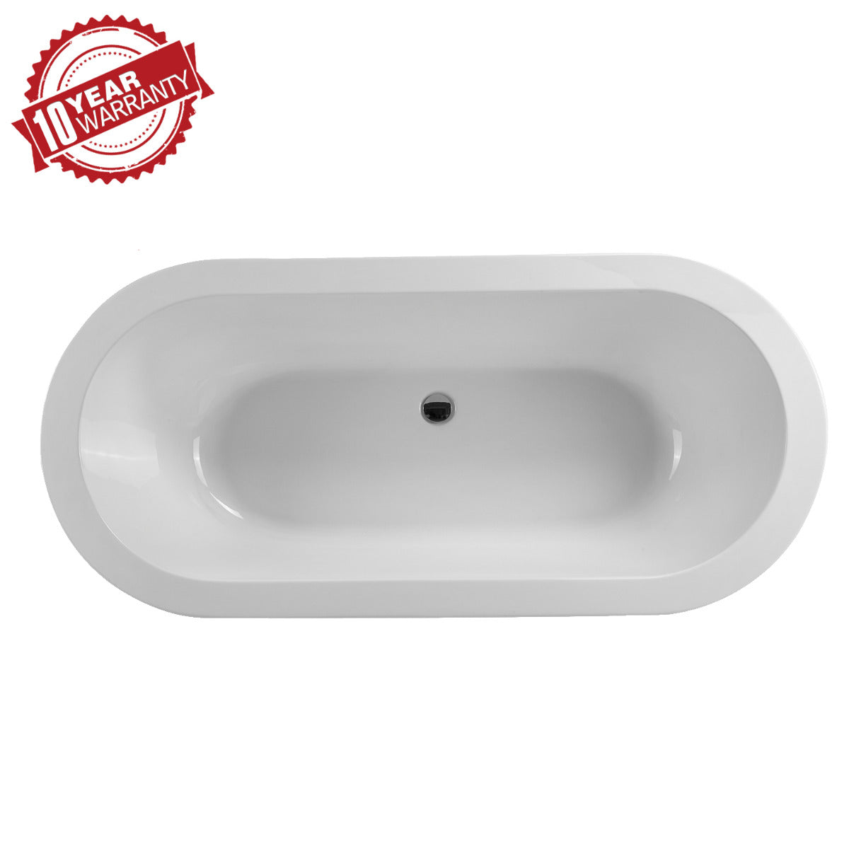 JassferryJASSFERRY Contemporary Freestanding Bathtub Luxury Design Soaking Baths AcrylicBathtubs