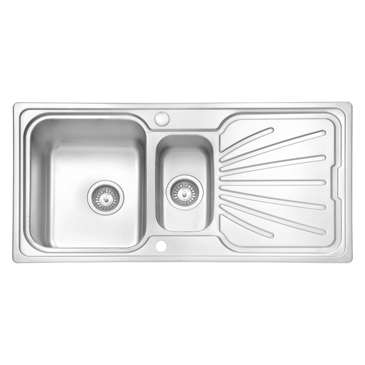 JassferryJASSFERRY Stainless Steel Kitchen Sink Inset One Half Bowl Reversible Drainer - 851BKitchen Sinks