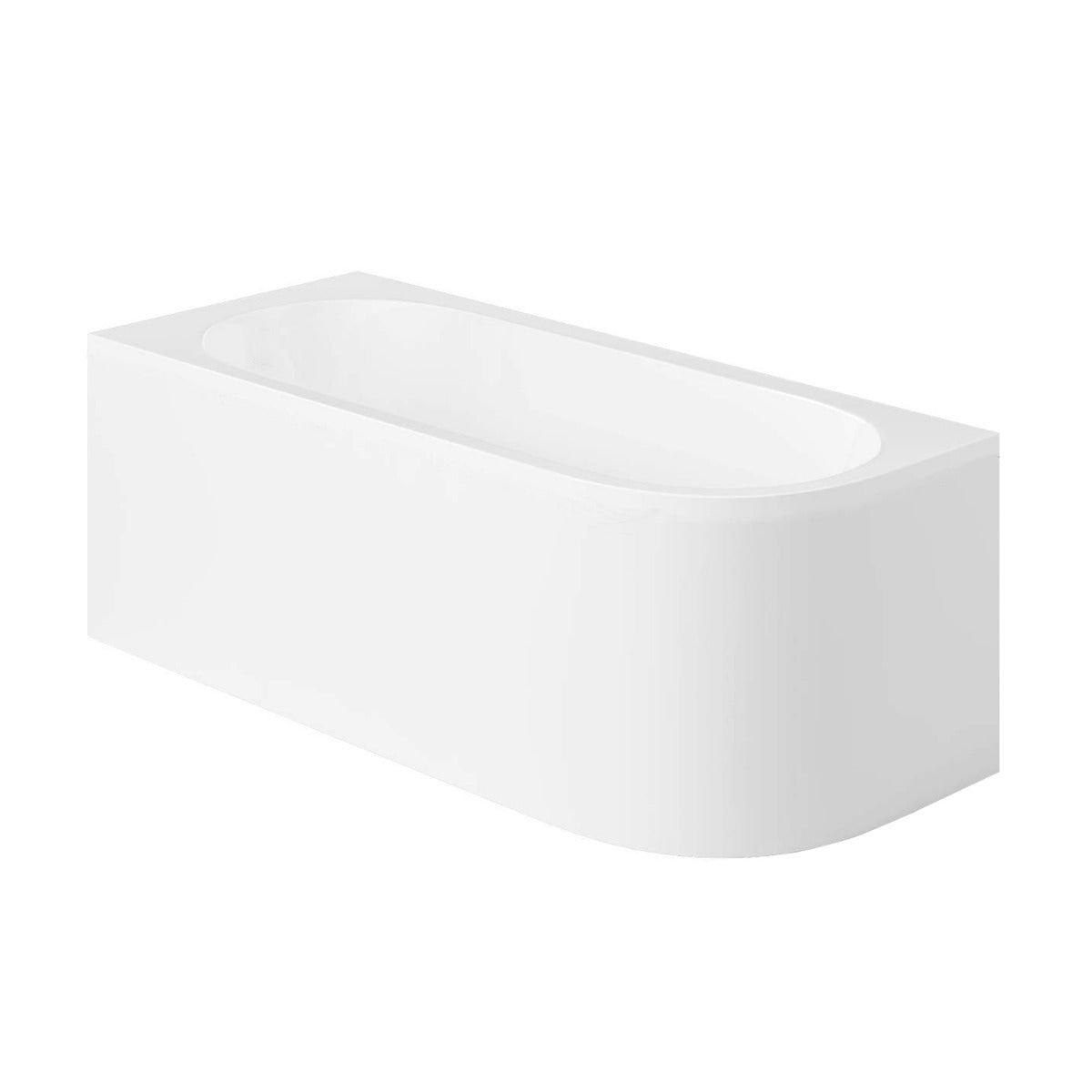 JassferryJASSFERRY 1800x820 mm Freestanding  Acrylic Corner Bathtub Soaking SPA (Left Hand Bath)Bathtubs
